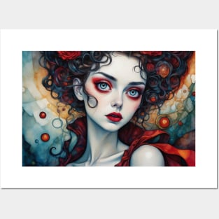 Gothic Girls Posters and Art